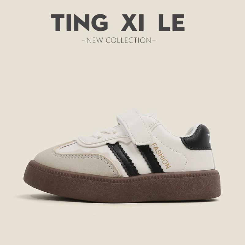 Kids Unisex Soft Sole Casual Breathable Running Sneakers Children Sports Training Board Shoes