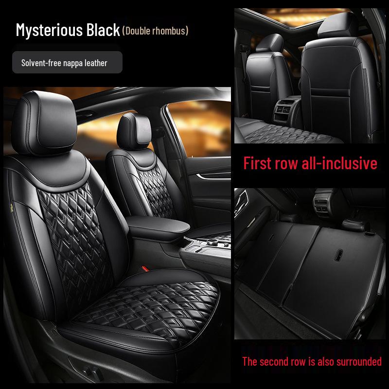 Husă Scaun Piele Nappa 2024 T-Roc - Înconjurare Completă, Pernă pentru Toate Sezoanele