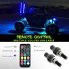 2PCS 1FT LED Whip Lights Waterproof Remote Control Flagpole Antenna Whips for UTV ATV Off Road Truck Sand Buggy Dune RZR