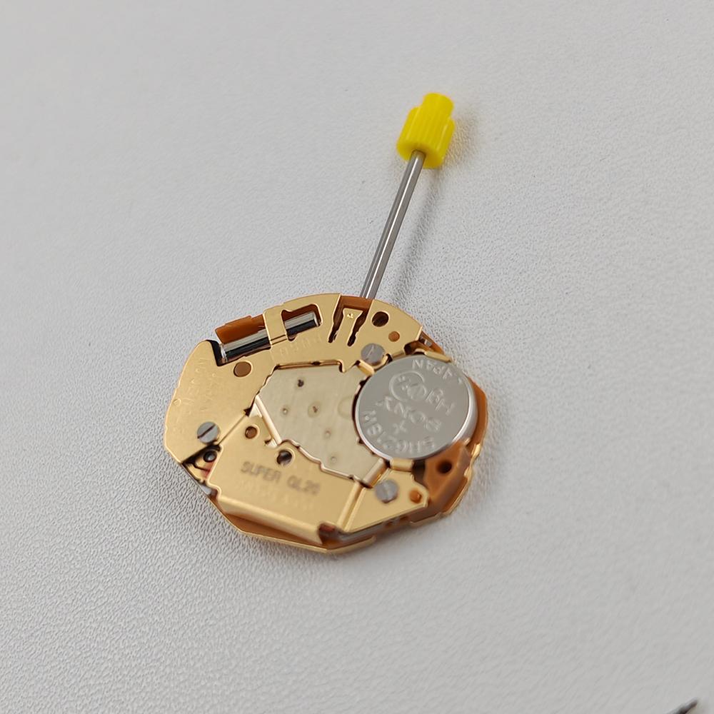 Japan Miyota GL20 Quartz Watch Movement Modification Replace Mechanism Super GL20 Golden Quartz Movement with Battery/Stem Parts