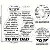 2D Flat Acrylic Father's Day Gift, Suitable for Dad Decoration, Indoor and Outdoor Decoration - No Need for Batteries/electricity, Free Day Decoration