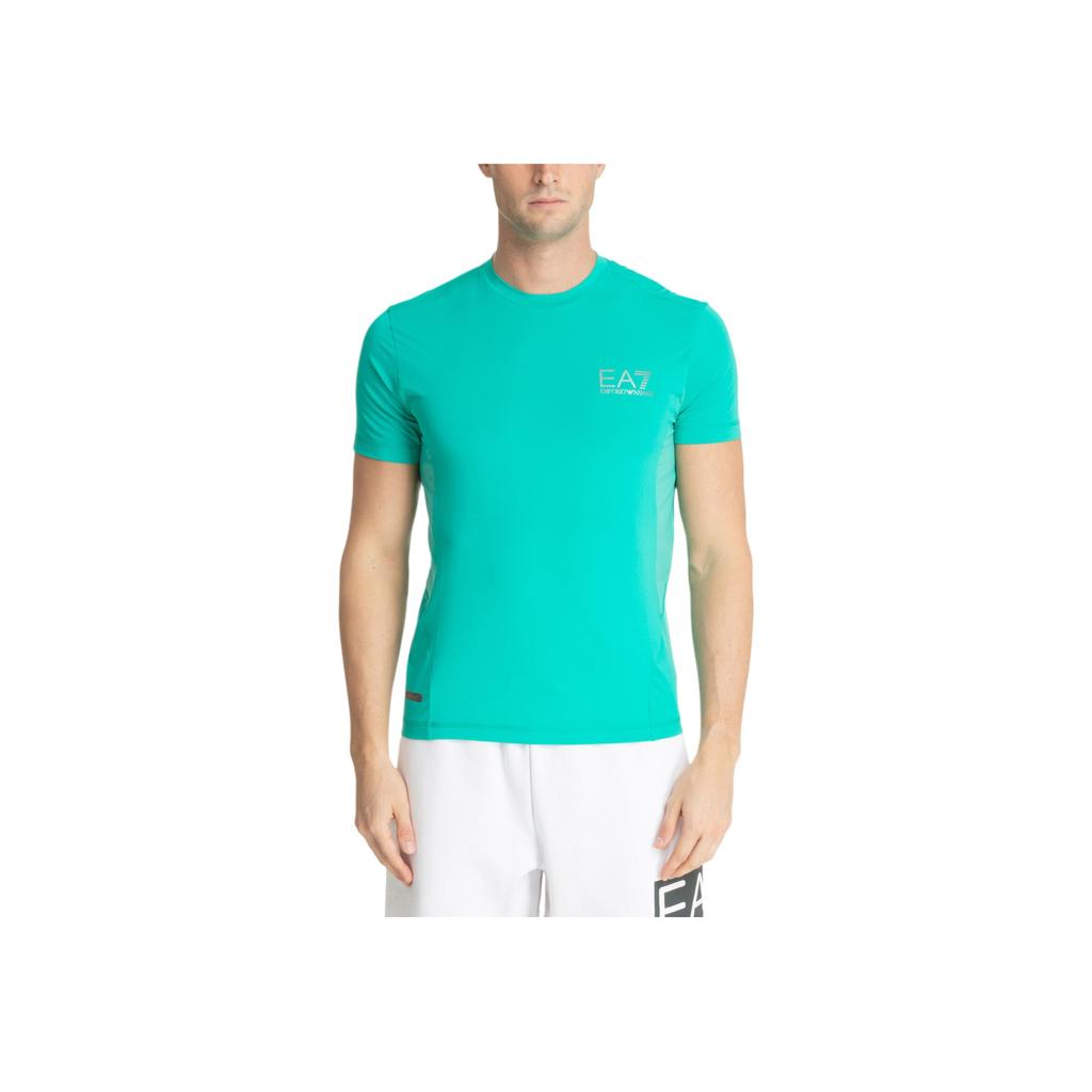 Emporio Armani Round Neck Short Sleeve Logo T-Shirt Men Tops 3DPT21-PJMEZ-1815