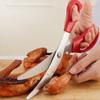 Chicken Multipurpose Stainless Steel Heavy Duty Cooking Clip BBQ Tongs Kitchen Scissors Food Shears
