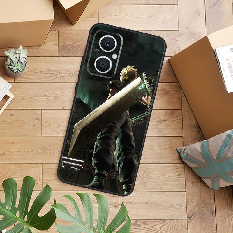 Final Fantasy VII Case For OPPO Reno 13F 14F 12F 10 11 12 13 14 Pro 8T 7 8 Lite OPPO Find X9 X6 X5 X8 Pro Cover