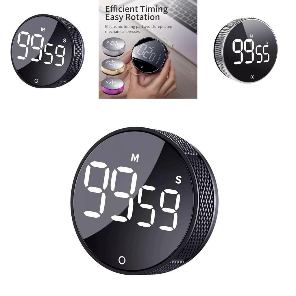 Magnetic Led Kitchen Timer For Cooking And Learning With Magnetic Mount For Home Chefs
