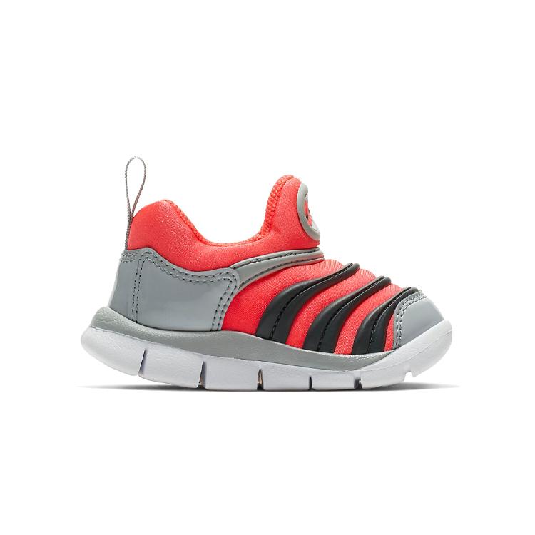 Nike Dynamo Free Low top Toddler Shoes Red Black Gray Infant And Toddler 343938-629