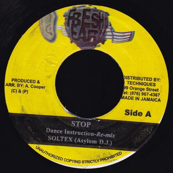 7inch Record SOLTEX 3000 - Stop NONE Fresh Ear 2004 Jamaica Reggae, Ska & Dub Used