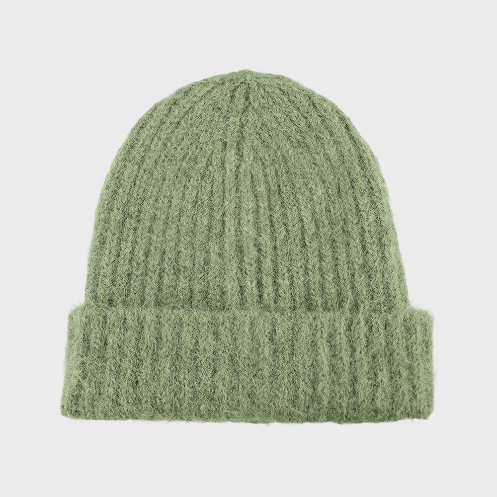 Stack of Knitted Hats for Men In Autumn and Winter Plus Velvet Ear Protection Big Head Flange Wool Hat Casual Ski Windproof Mountaineering Hat