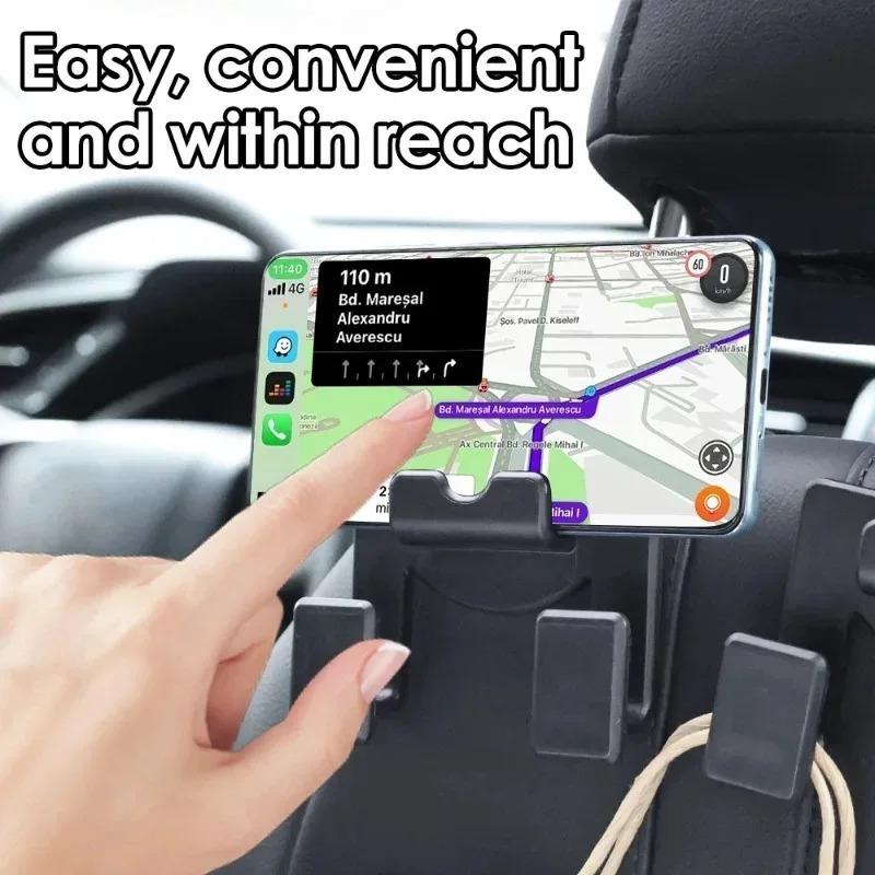 Universal Car Rear Seat Hook Car Interior Bag Coat Hanger Organizer Headrest Hanging Holder Hook Car Accessories