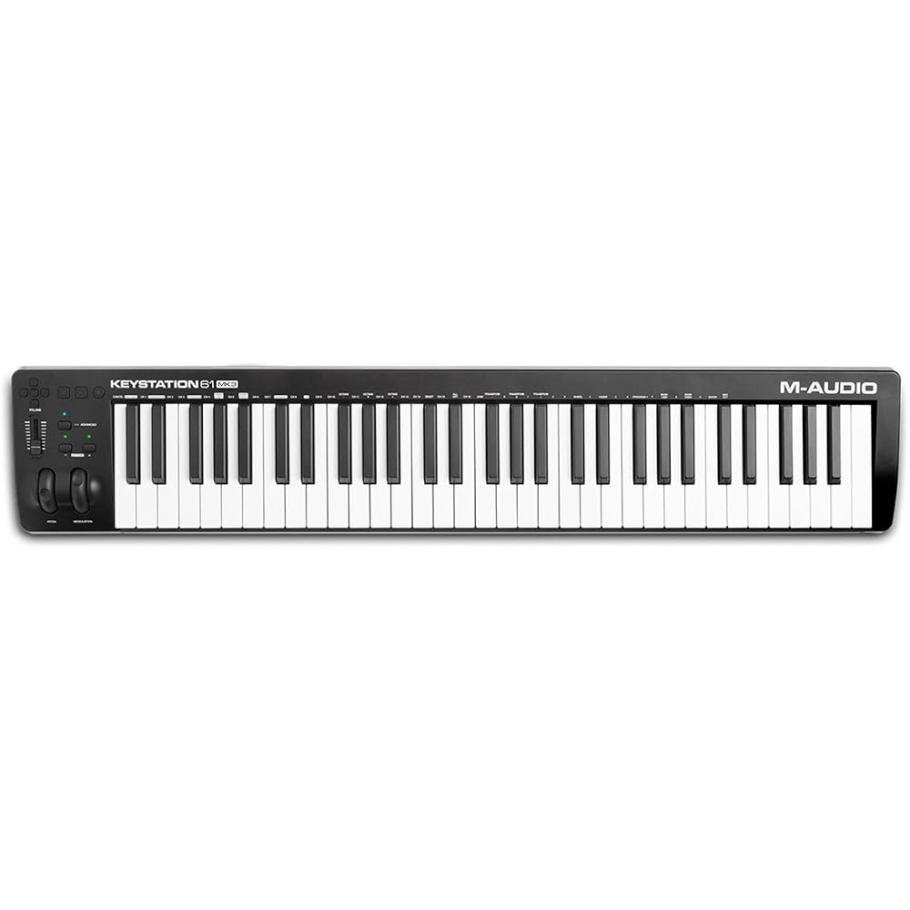 M-AUDIO Keystation 61 MK3 MIDI Keyboard