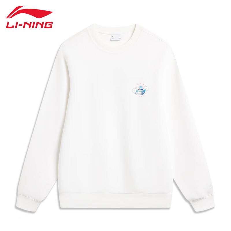 Li-Ning Men's U019 Round Neck Pullover Sweatshirt