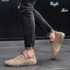 Neue Herren Freizeitschuhe Leder Mode Herren Sneaker Handgefertigt Atmungsaktiv Herren Hohe Qualität Luxus Bootsschuhe