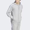 Adidas Essentials Fleece 3 Stripes Full Zip Hoodie IJ6479