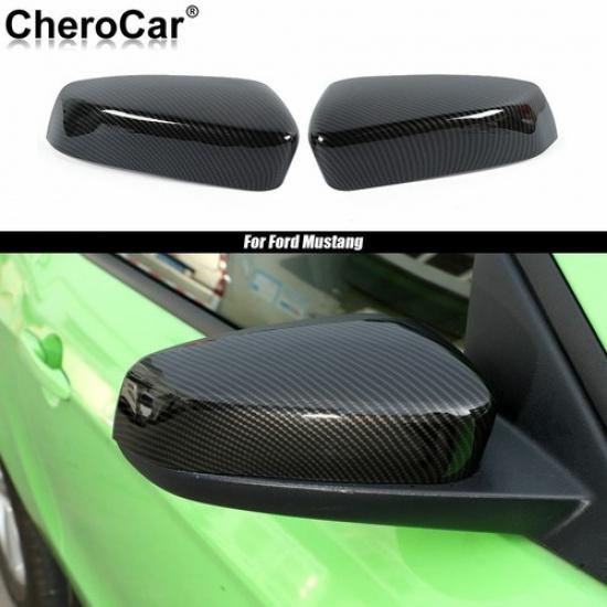 Kohlefaser Seitenspiegelkappe für Ford Mustang 2009-2013