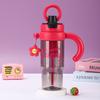2-Way Drinking Ring Handle Ice Tumbler Leakproof Insulated Cup For Home Outdoor Travel