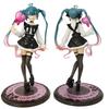 19-21cm Sexy Girl Hatsune Miku Anime Figure Fashion Subclture Miku Action Figure Christmas Gift PVC Collection Model Doll Toys