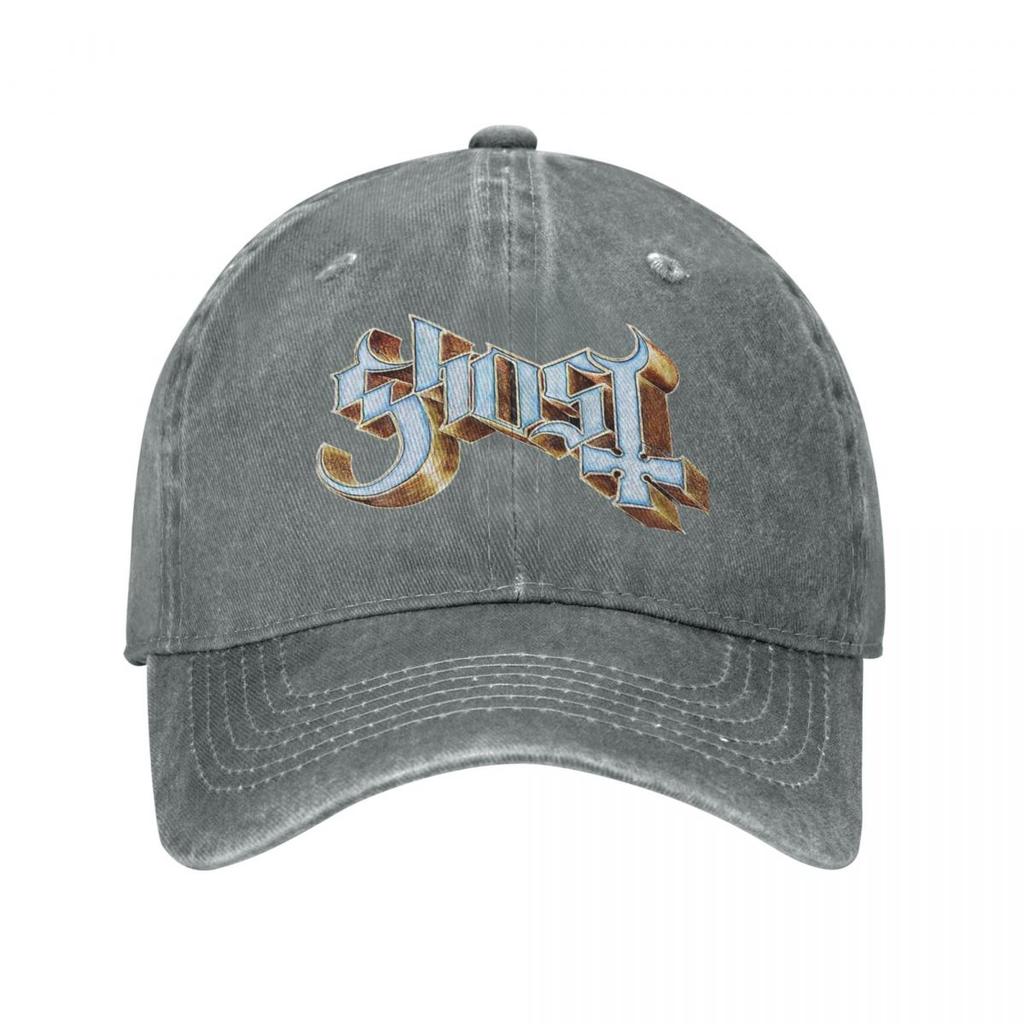 Fashion Ghost B.C. Band Baseball Caps Unisex Distressed Denim Snapback Hat Outdoor Running Golf Caps Hat
