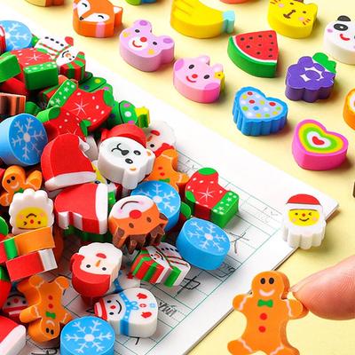 Wipe Clean Cartoon Kids Gift Novelty Eraser Correction Supplies Rubber Student Learning Stationery