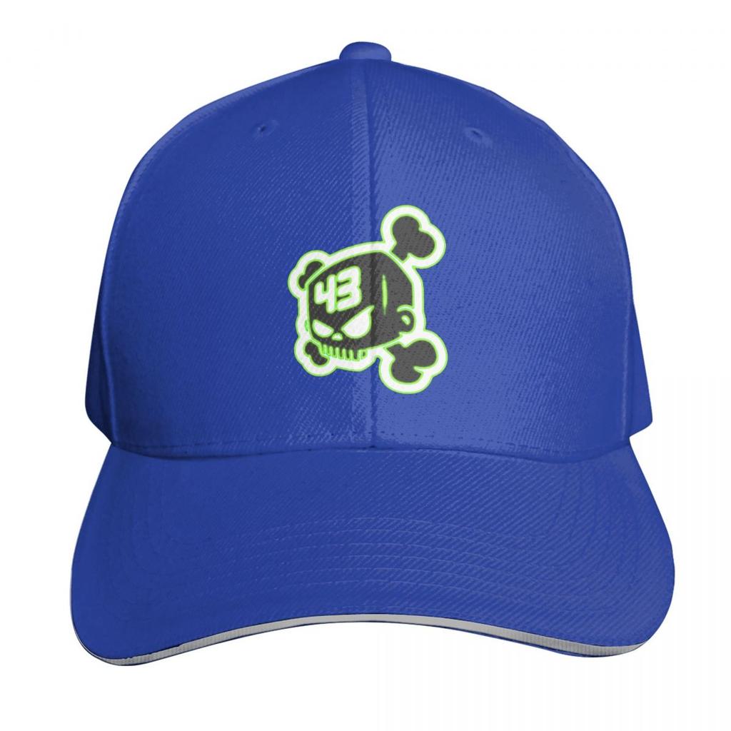 Kšiltovka Ken Block Skull 43 Módní Ležérní Baseballové Čepice Nastavitelná Čepice Hip Hop Letní Unisex Baseballové Čepice