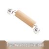 Infant Soothing Wooden Rattle Toy Set: Hand-Shaking Bell, Cage, and Baby Grip Car