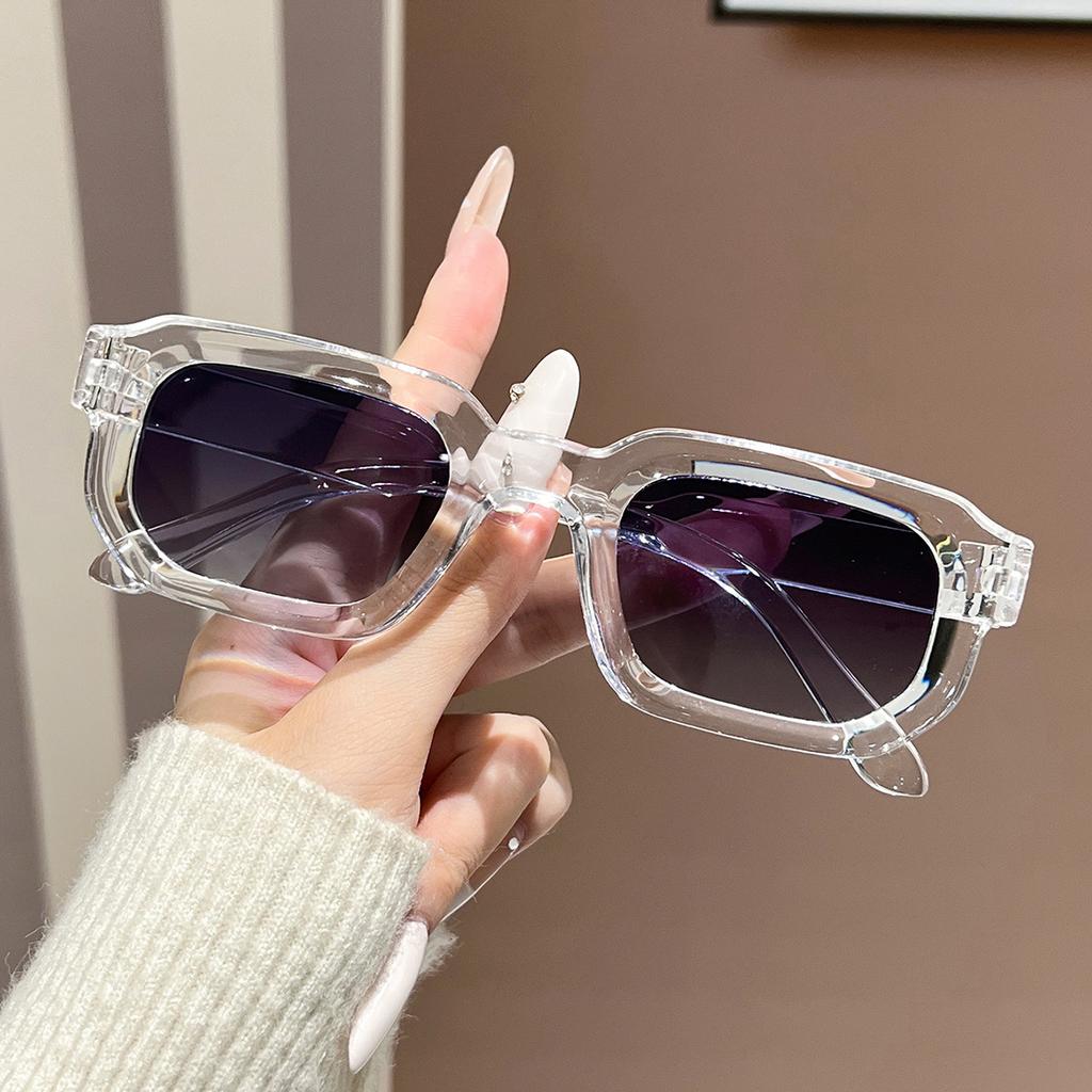 Fashion Brand High-Quality New Square Sunglasses Fashion Men Driving Travel Transparent Glasses Retro Women Eyeglasses