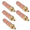 5Pcs Propane Cutting Torch Tips Plum Ring Shape Consumables Accessories G01?300 3#