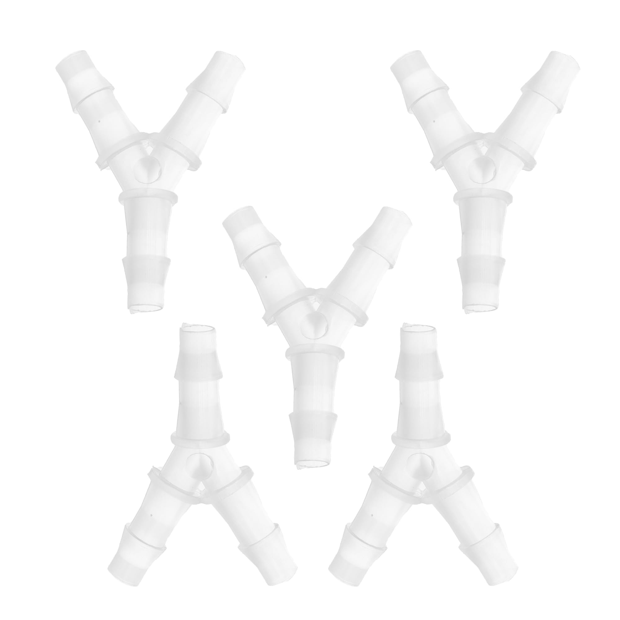 

INFINAUTO Автомобильный вакуумный трубный соединитель 1/4 Автомобильный Y-образный 3-ходовой фитинг для вакуумной линии Пластиковый Прозрачный 5 шт.