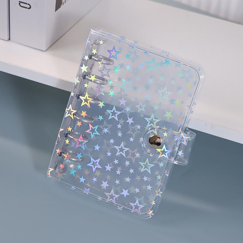 

Портативный прозрачный планер А7 с блестками и бесплатной доставкой - Мини блокнот на кольцах