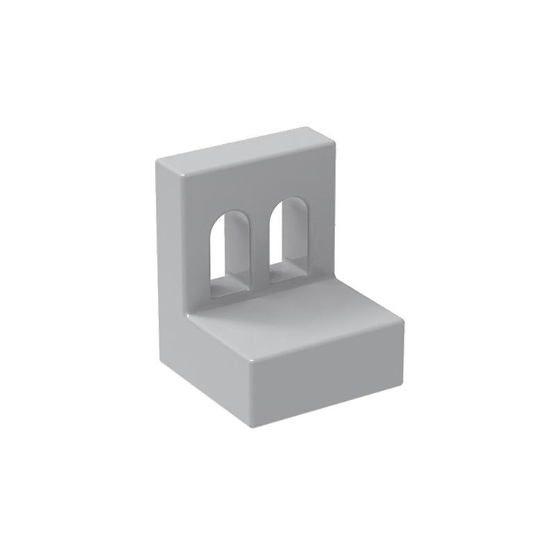 Non-Toxic Moc 10Pcs 4079W Arched Railing Wall Element 1X1 Building Blocks Kit Banister 1620 Compatible Particle Toy Children Birthday Gift