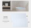 All-Cotton Thickened Non-Slip White Floor Towel for Five-Star Hotels & Homestays