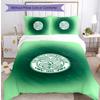 Set Biancheria da Letto Celtic FC Stampato 3 Pezzi Copripiumino Traspirante con Federe Biancheria da Letto Decorativa per Camera da Letto Casa