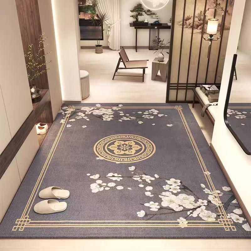 New Chinese Style Entrance Door Mat Foyer Foot Mat Lobby Carpet Door Mat