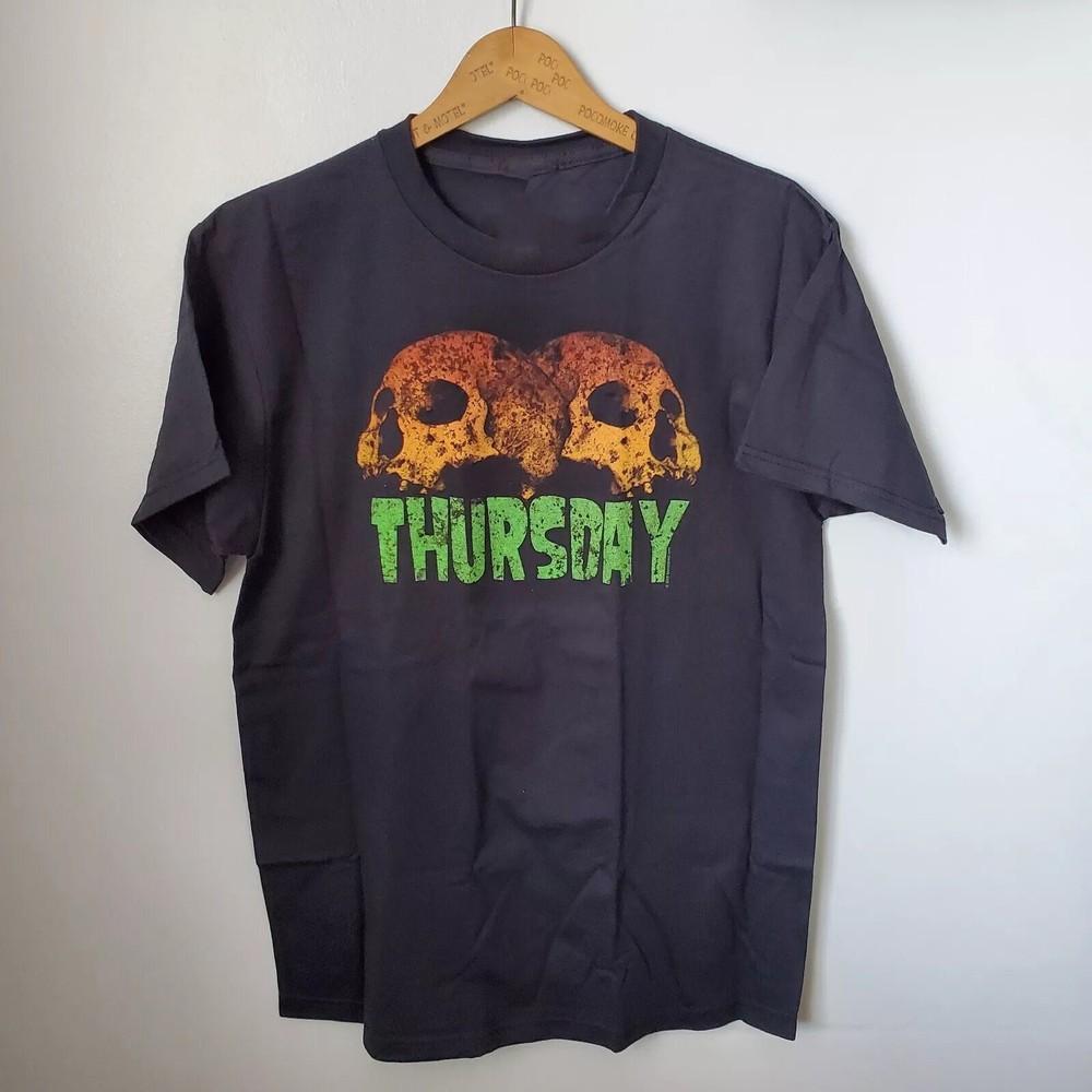 Thursday black band full size Gift For Fan Shirt adult Unisex T-Shirt XXXL
