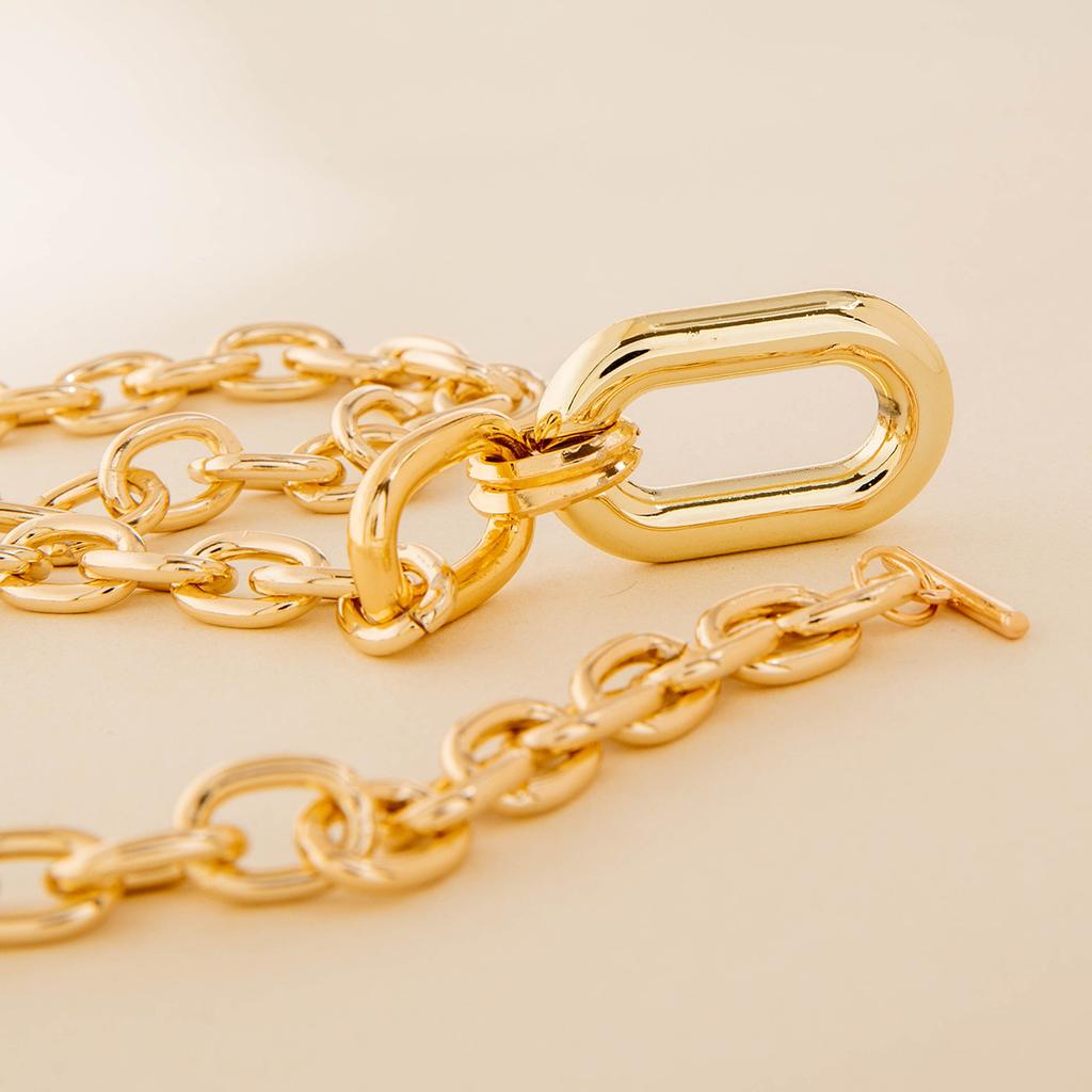 Accessories New Chain Metal Necklace Female Sexy Spice Girl Collarbone Chain Two-piece Set Manufacturer Wholesale