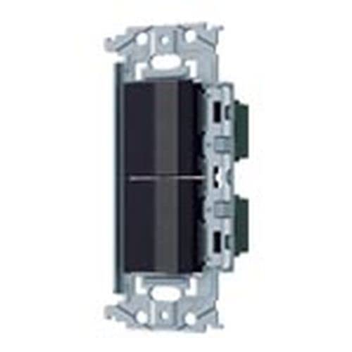 Panasonic SO-STYLE Recessed Long Handle Switch Set C E Matte Black WNSS52294B