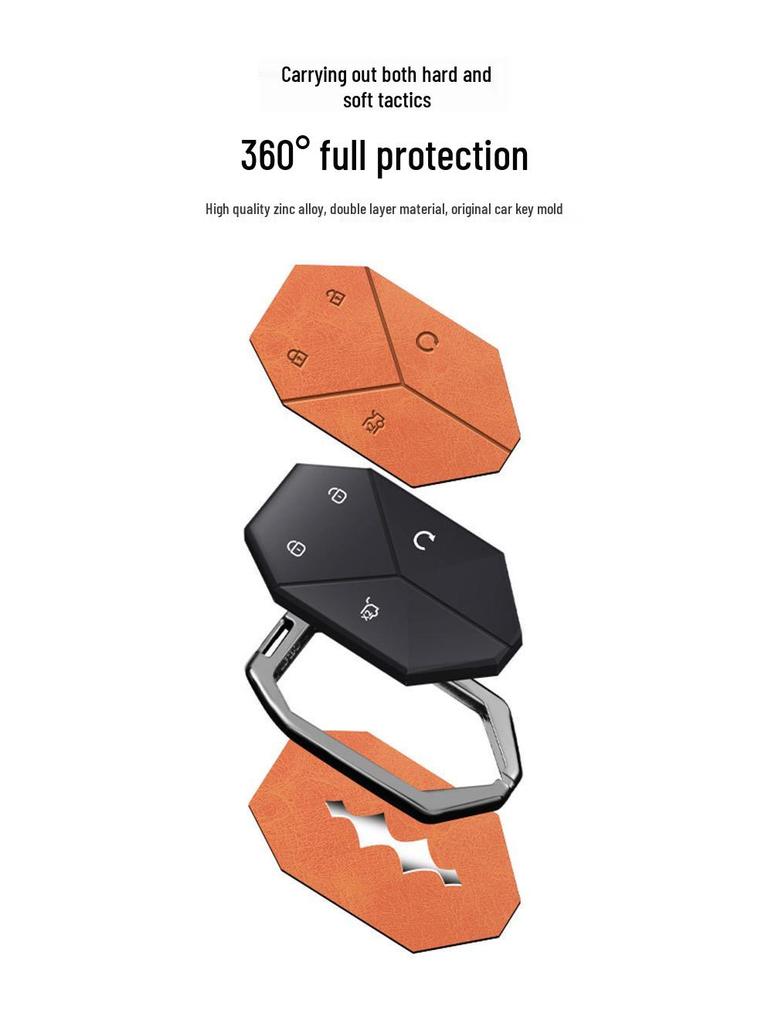 Kryt na klíč BYD Equation Leopard 5: Prémiová unisex klíčenka a skořepina dálkového ovládání