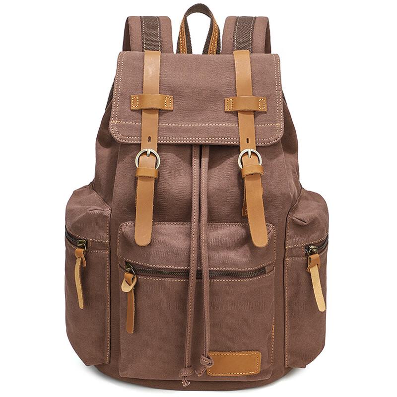 Vanaheimr KOOGER Retro Canvas Laptop Backpack