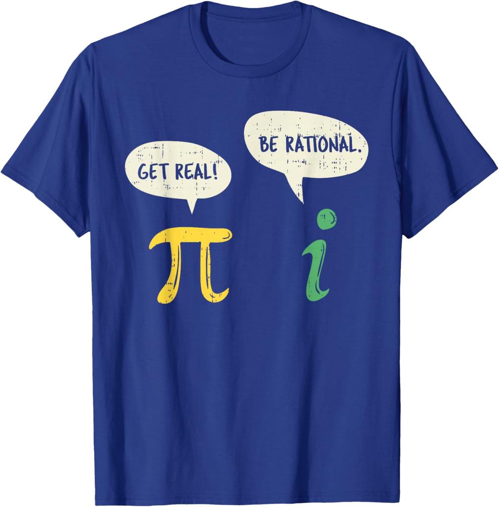 Funny Get Real Be Rational Shirt Pi Math Teacher Gift TShirt for Teachers