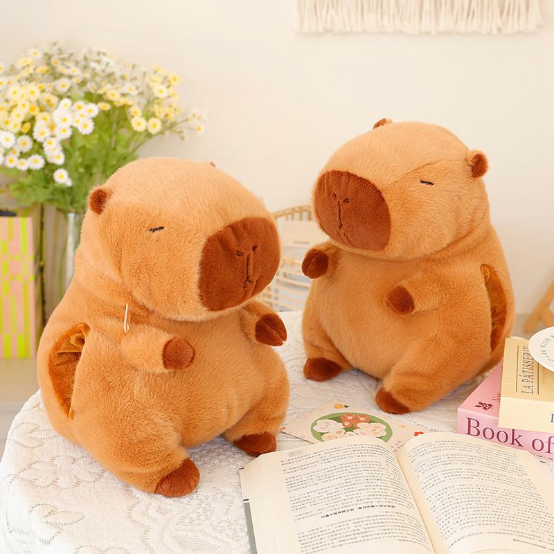 Warmer Winter Hand Pillow Capybara Plush Toy Cute Cartoon Girl Gift Birthday