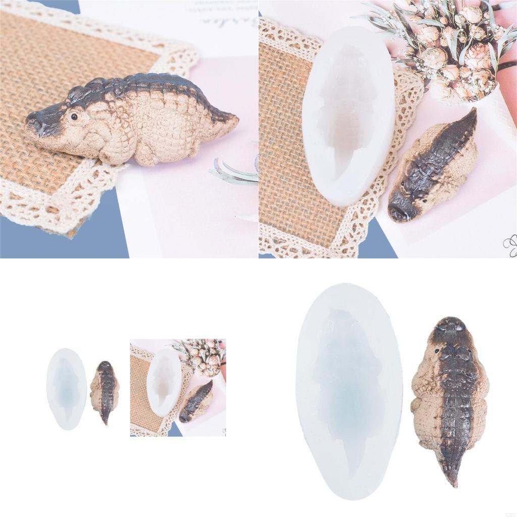 

Crocodiles Silicone Molds Crocodiles Animal Baking Mold Epoxy Resin Moulds DIY Cake Chocolate Decorating Tools X3UC CN