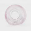 Otsuka Glass "Irodori no Uta" Sake Glass, Guinomi (approx. 100ml), Open Top, Flower Cut Glass, Pink, Made in Japan, 01145-15-1PK-1P
