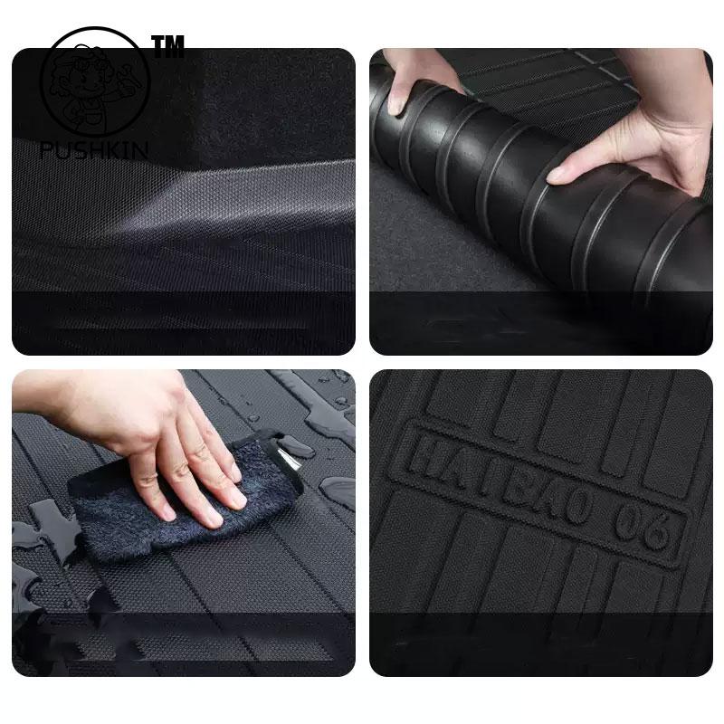 For BYD Seal 6 DMI sedan 2026 2027 Custom All-Weather TPE Floor Mat Full Set Carpet Cover Auto Interior Protector Accessories
