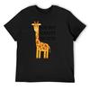 Lustige Giraffe_ Du kannst wetten, Giraffe, dass ich süß bin T-Shirt einfache Kleidung Männerkleidung T-Shirts für Männer Grafik