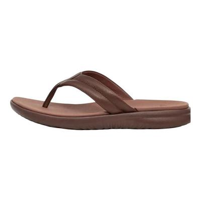 Union Modische Qualität Anti-Verschleiß Flip Flops Herrenschuhe Braun 1158091-CHO
