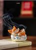Nine-tailed Fox Resin Incense Burner: Zen Tea Ceremony Ornament for Home, Agarwood & Sandalwood Decoration