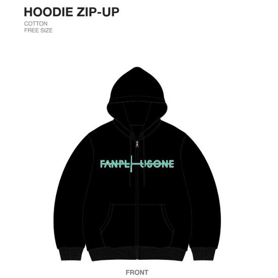 Pre-order 2026 G-DRAGON FAM+ILY : FAMILY : FAM I LOVE YOU Hoodie Zip-up
