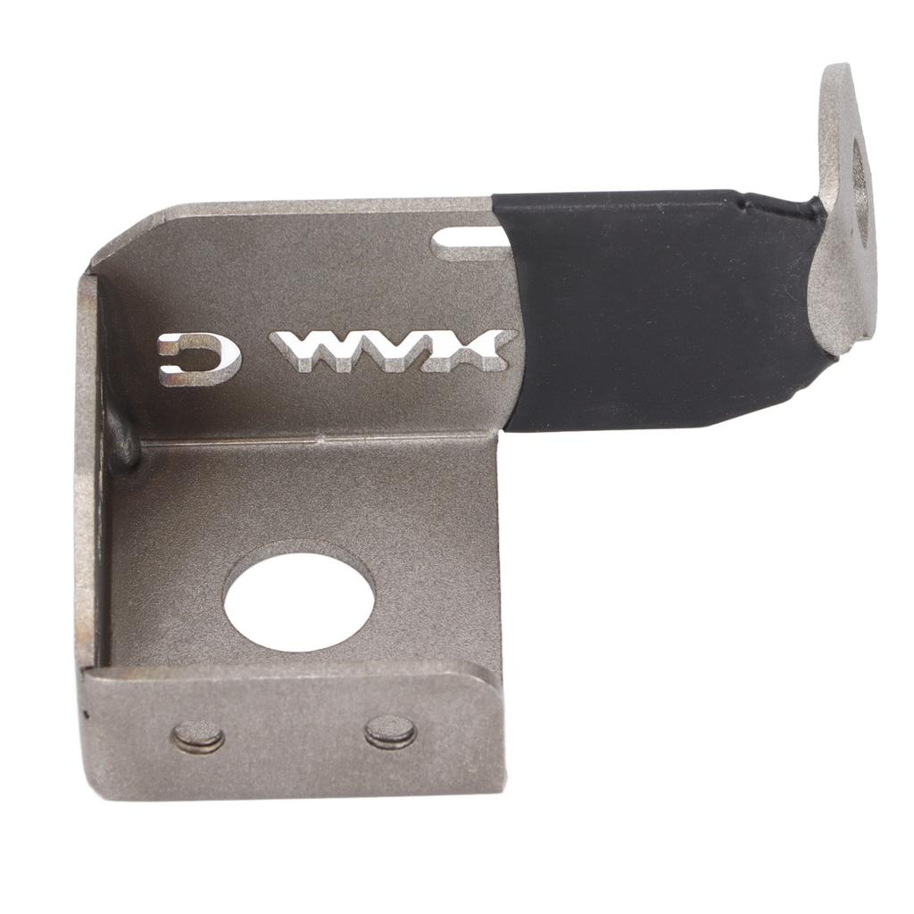 Car Radio Antenna Support Durable Stainless Steel Antenna Bracket for Isuzu DmaxSilver