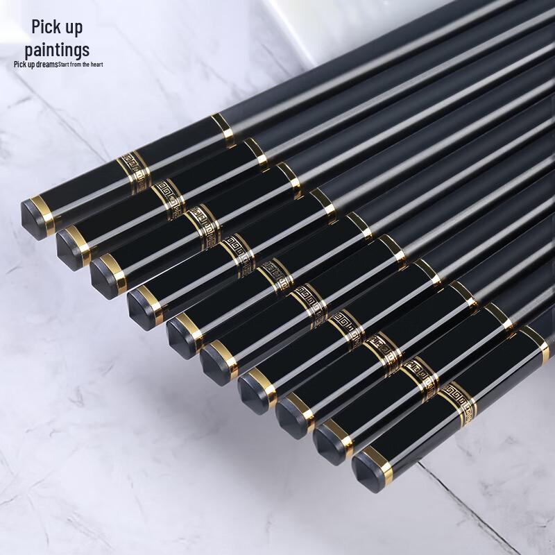 

Shihua Alloy Chopsticks 10-Pair Set