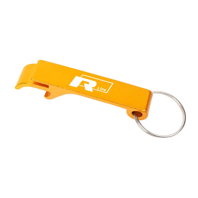 1Pcs Portable Beer Bottle Opener Keychain Accessories For VW GTI Polo Golf Passat B6 Tiguan Jetta T-ROC Touareg Taigo CC Hub Cap ulvn02