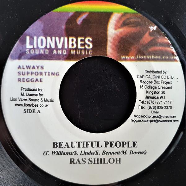 

7inch Record RAS SHILOH - Beautiful People 1020 Lionvibes Sound Jamaica Reggae, Ska & Dub Used